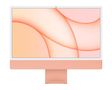 APPLE iMac 4.5K 59.62cm 23.5inch M1 Chip 8C CPU and 8C GPU 16C N.E. 8GB 256GB SSD MM MaKey TID DE - Orange