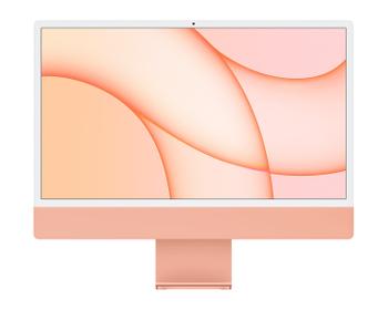 APPLE iMac 24 4.5K (2021) 512GB Oransje 8-core M1 CPU, 8GB RAM, 512GB SSD, 8-core GPU (Z133)