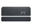 LOGITECH MX Keys Plus Advanced Unifying Wireless Illuminated Keyboard with Palm Rest 