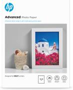 HP Advanced glanset fotopapir – 25 ark/13 x 18 cm uten kanter (Q8696A $DEL)