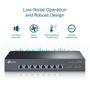 TP-LINK 8-Port 10G Multi-Gigabit Switch PORT: 8Ã 10G RJ45 Ports SPEC: 1U 13-inch Rack-mountable Steel Case FEATURE: Plug and Play (TL-SX1008)