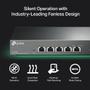 TP-LINK 5-Port 10G Multi-Gigabit Desktop Switch PORT: 5Ã 10G RJ45 Ports SPEC: Desktop Steel Case FEATURE: Plug and Play (TL-SX105)