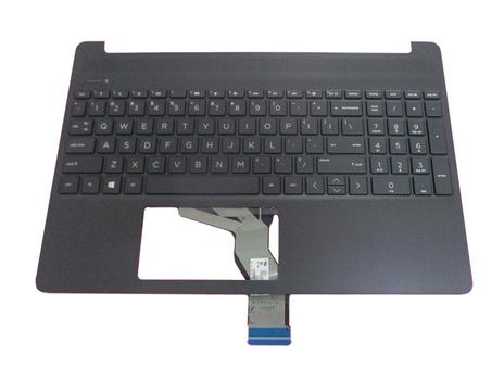 HP TOP COVER W KB AHS ITL (L63576-061)