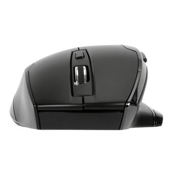 TARGUS - Mouse - ergonomic - antimicrobial - right-handed - 7 buttons - wireless - 2.4 GHz - USB wireless receiver - black (AMW584GL)