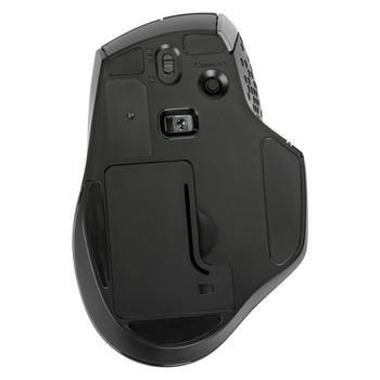 TARGUS - Mouse - ergonomic - antimicrobial - right-handed - 7 buttons - wireless - 2.4 GHz - USB wireless receiver - black (AMW584GL)