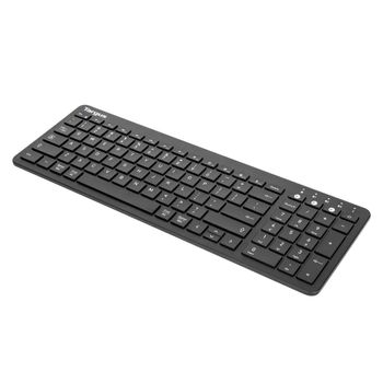 TARGUS - Keyboard - antimicrobial - wireless - Bluetooth 5.1 - QWERTY - US - black (AKB863US)