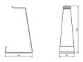 MULTIBRACKETS M Headset Holder Table stand White (7350073731862)