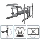 StarTech TV Wall Mount supports up to 70 inch VESA Displays, Low Profile Full Motion Universal TV Flat Screen Wall Mount Heavy Duty Adjustable Tilt/ Swivel Articulating Arm Bracket - Cable Management (FPWARTB2) (FPWARTB2)