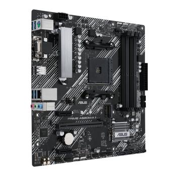 ASUS S PRIME A520M-A II - Motherboard - micro ATX - Socket AM4 - AMD A520 Chipset - USB 3.2 Gen 1 - Gigabit LAN - onboard graphics (CPU required) - HD Audio (8-channel) (90MB17H0-M0EAY0)