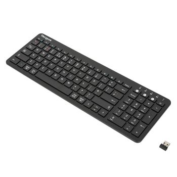 TARGUS - Keyboard - antimicrobial - wireless - Bluetooth 5.1 - QWERTY - UK - black (AKB863UK)