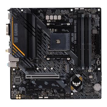 ASUS S TUF GAMING B550M-E WIFI - Motherboard - micro ATX - Socket AM4 - AMD B550 Chipset - USB-C Gen1, USB 3.2 Gen 1, USB 3.2 Gen 2 - Gigabit LAN, Wi-Fi 6, Bluetooth - onboard graphics (CPU required) - HD  (90MB17T0-M0EAY0)