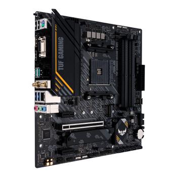 ASUS S TUF GAMING B550M-E WIFI - Motherboard - micro ATX - Socket AM4 - AMD B550 Chipset - USB-C Gen1, USB 3.2 Gen 1, USB 3.2 Gen 2 - Gigabit LAN, Wi-Fi 6, Bluetooth - onboard graphics (CPU required) - HD  (90MB17T0-M0EAY0)