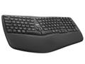 IIGLO ERGO Kx trådløst ergonomisk tastatur USB mottaker, wifi+bluetooth, ergonomisk ,nordisk layout,scissor switches