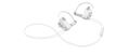 BANG & OLUFSEN Earset In-Ear Headphones (2018) white DE (1646001)