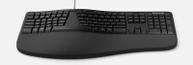 Microsoft Ergonomic Keyboard Universal AZERTY belgisk oppsett (LXM-00005)