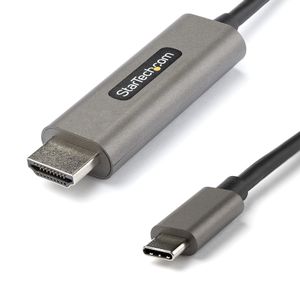 STARTECH 5m USB-C to HDMI cable 4K 60Hz with HDR10 - Ultra HD USB-C to video adapter cable - HDMI 2.0b display converter (CDP2HDMM5MH)