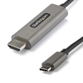 STARTECH 3m USB-C to HDMI cable 4K 60Hz with HDR10 - Ultra HD USB-C to video adapter cable - HDMI 2.0b display converter (CDP2HDMM3MH)