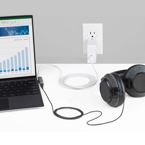 STARTECH USB-C Audio and charging adapter - with USB-C audio headphone/ headset connection and 60W PD pass-through charger (CDP2CAPDM)