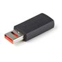 STARTECH SECURE CHARGE USB DATA BLOCKER- USB-A M/F POWER-ONLY ADAPTER CABL (USBSCHAAMF)