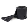 STARTECH 1m neoprene cable tube with zipper & buckle - 3cm diameter - cable manager - flexible cable organizer - black