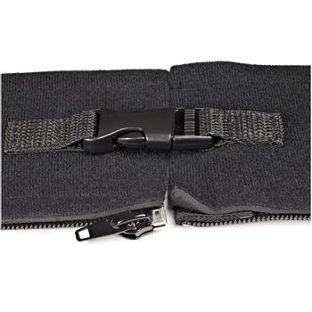 STARTECH StarTech.com 40" (1m) Neoprene Cable Management Sleeve with Zipper & Buckle, 1.2" (3cm) Diameter, Computer/ PC Power/ Network/ AV Cord Cover/ Manager,  Flexible Cable Organizer Wrap, Black - Cable Manager  (WKSTNCMZP)