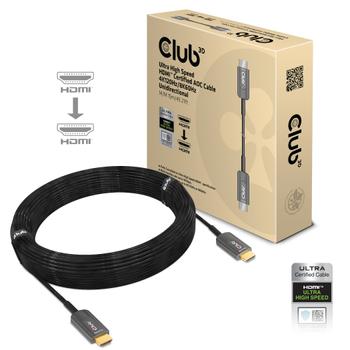 CLUB 3D HDMI-kabel 15m Sort (CAC-1377)