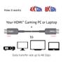 CLUB 3D HDMI-kabel 15m Sort (CAC-1377)