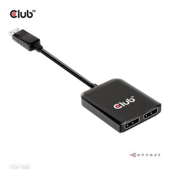 CLUB 3D CLUB3D CSV-7220, DisplayPort,  Hanstik, Hunstik, Meets ROHS, FCC, and CE EMI requirements (CSV-7220)