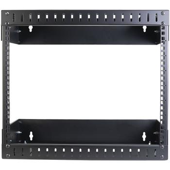 STARTECH 8U OPEN FRAME WALL MOUNT EQUIPMENT RACK - ADJUSTBL DEPTH RACK (RK812WALLOA)