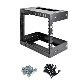 STARTECH 8U OPEN FRAME WALL MOUNT EQUIPMENT RACK - ADJUSTBL DEPTH RACK (RK812WALLOA)