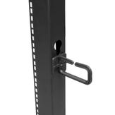 StarTech 25U Open Frame Server Rack - 4 Post Adjustable Depth (22" to 40") Network Equipment Rack w/ Casters/ Levelers/ Cable Management (4POSTRACK25U) rack - 25U (4POSTRACK25U)