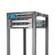 STARTECH 25U Server Rack - Open Frame Adjustable Depth 4 Post Rack (4POSTRACK25U)