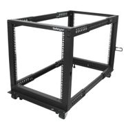 STARTECH 12U Server Rack - Open Frame Adjustable Depth 4 Post Rack	