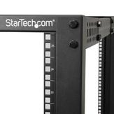 StarTech 25U Open Frame Server Rack - 4 Post Adjustable Depth (22" to 40") Network Equipment Rack w/ Casters/ Levelers/ Cable Management (4POSTRACK25U) rack - 25U (4POSTRACK25U)