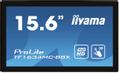 IIYAMA ProLite TF1634MC-B8X - LED monitor - 15.6" - open frame - touchscreen - 1920 x 1080 Full HD (1080p) @ 60 Hz - IPS - 450 cd/m² - 700:1 - 25 ms - HDMI, VGA, DisplayPort - black, matte