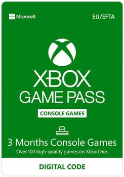 MICROSOFT MS ESD XBOX Gamepass 3 Month Retail Eurozone Online (JPU-00086)