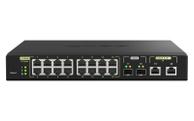 QNAP QSW-M2116P-2T2S - switch - 20 porter - Styrt - rackmonterbar (QSW-M2116P-2T2S)