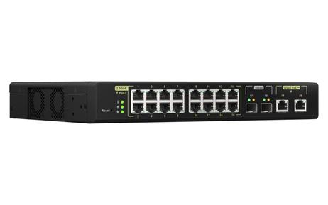 QNAP QSW-M2116P-2T2S - switch - 20 porter - Styrt - rackmonterbar (QSW-M2116P-2T2S)