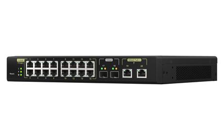 QNAP QSW-M2116P-2T2S - switch - 20 porter - Styrt - rackmonterbar (QSW-M2116P-2T2S)