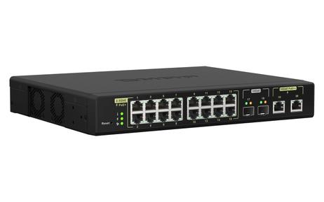 QNAP QSW-M2116P-2T2S - switch - 20 porter - Styrt - rackmonterbar (QSW-M2116P-2T2S)