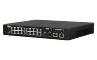 QNAP QSW-M2116P-2T2S - switch - 20 porter - Styrt - rackmonterbar (QSW-M2116P-2T2S)