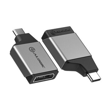 ALOGIC Ultra Mini USB-C til DisplayPort The Ultra MINI USB-C (male) til DisplayPort (female)adapter (ULCDPMN-SGR)