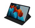 SAMSUNG Book Cover -suojakotelo,  Galaxy Tab S7 / S8, musta (EF-BT630PBEGEU)