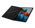 SAMSUNG Book Cover -suojakotelo,  Galaxy Tab S7 / S8, musta (EF-BT630PBEGEU)