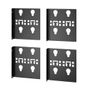 APC C Easy Rack - PDU mounting bracket - black