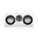 CANTON GLE 50 Center - 2-way center speaker, 2x6"" LF/MF, 1x1"" HF, White, Single unit