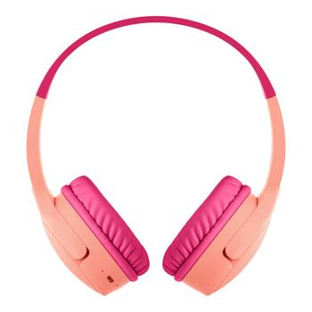 BELKIN SOUNDFORM MINI - ON-EAR HEADPHONES FOR CHILDREN PINK ACCS (AUD002BTPK)