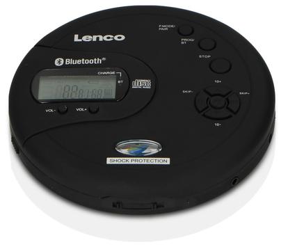 Lenco CD-300 - CD-spiller - CD, Bluetooth (CD-300SCHWARZ)