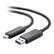 VADDIO Active Optical Cable, USB 3.0 + USB 2.0 type A to type C, 15m