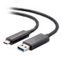 VADDIO Active Optical Cable | USB 2.0 - 3.2 Gen2 | USB-A - USB-C | 3.2 Gen 2 | 30m | Musta